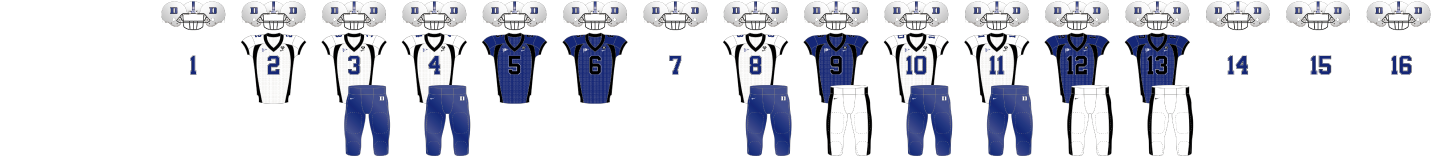 Duke 2004 Uniform Combinations