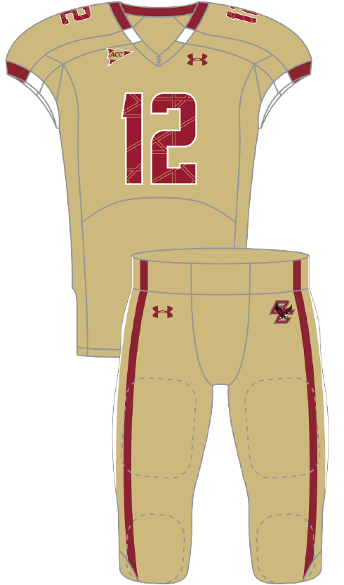 Boston College 2012 gold Pants