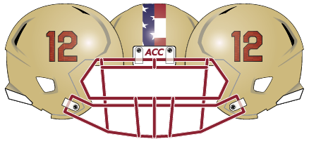 Boston College 2012 America Helmet