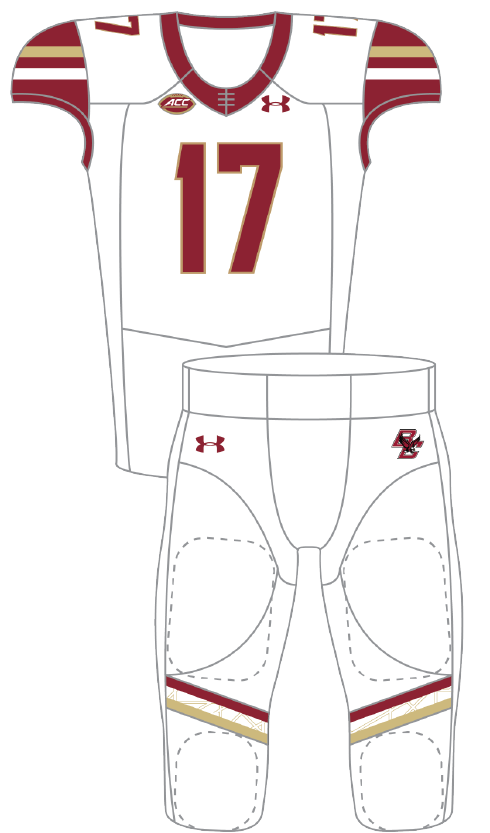 Boston College 2017 White