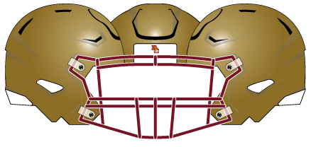 Boston College 2021 Gold Helmet