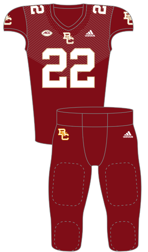 Boston College 2022 maroon