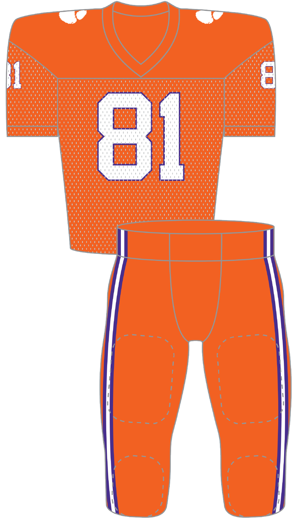 clemson 1981 orange