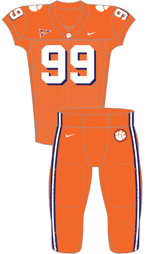 clemson 1999 orange