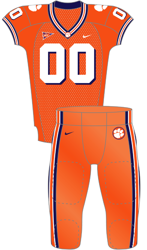 clemson 2000 orange