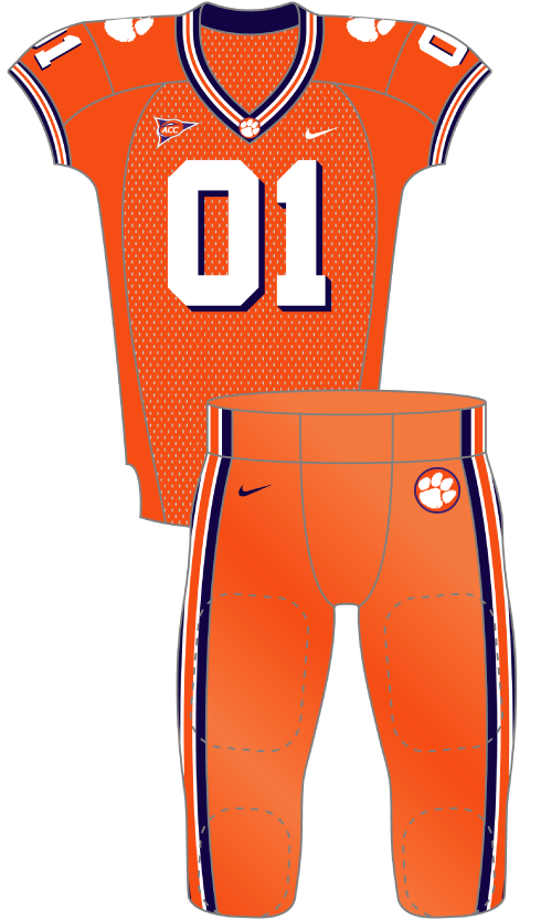 clemson 2001 orange