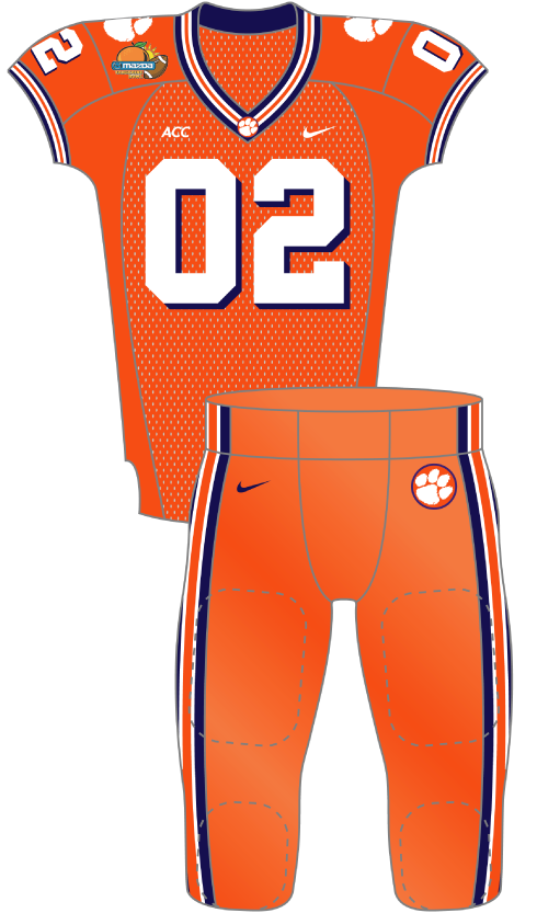 clemson 2002 orange