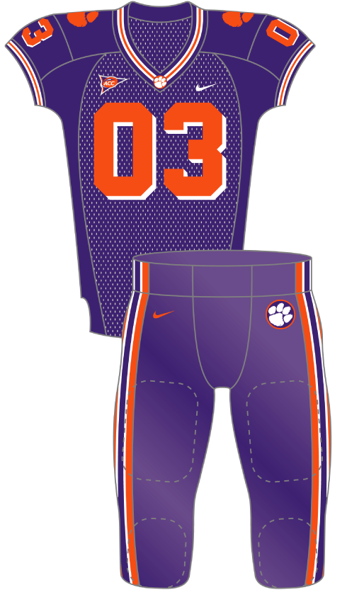 clemson 2003 Purple