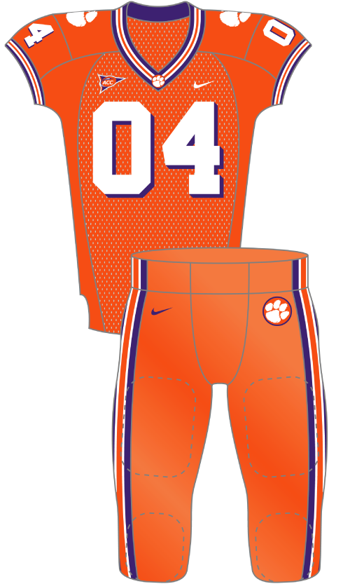 clemson 2004 orange