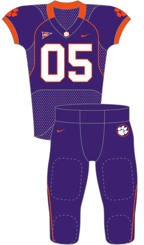 clemson 2005 purple