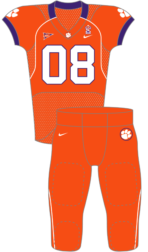 clemson 2008 orange