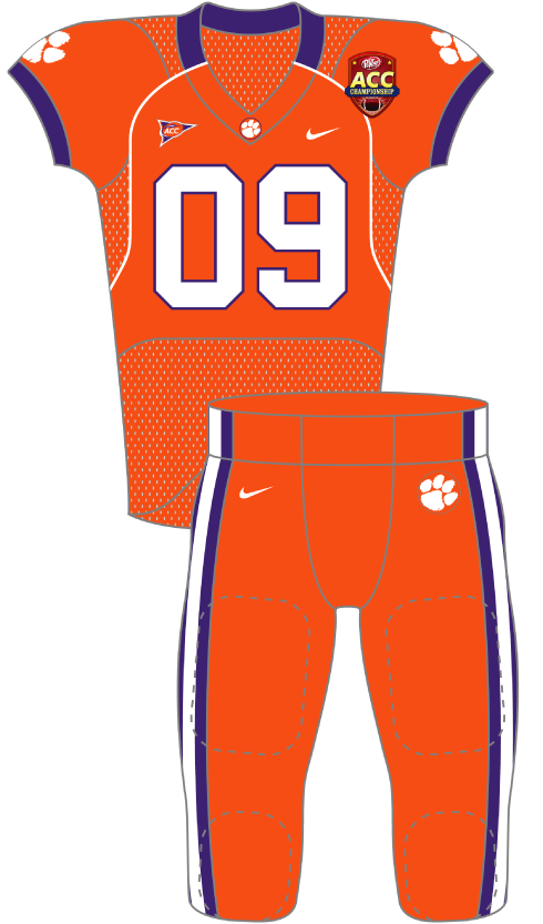 clemson 2009 orange