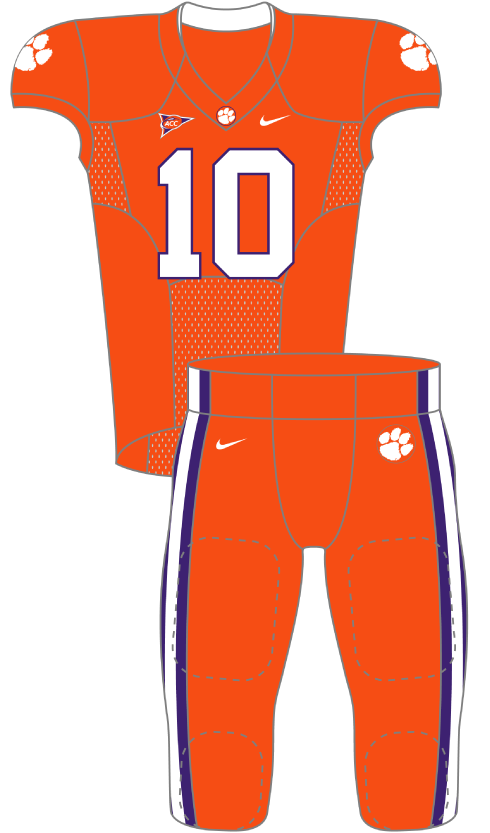 clemson 2010 orange