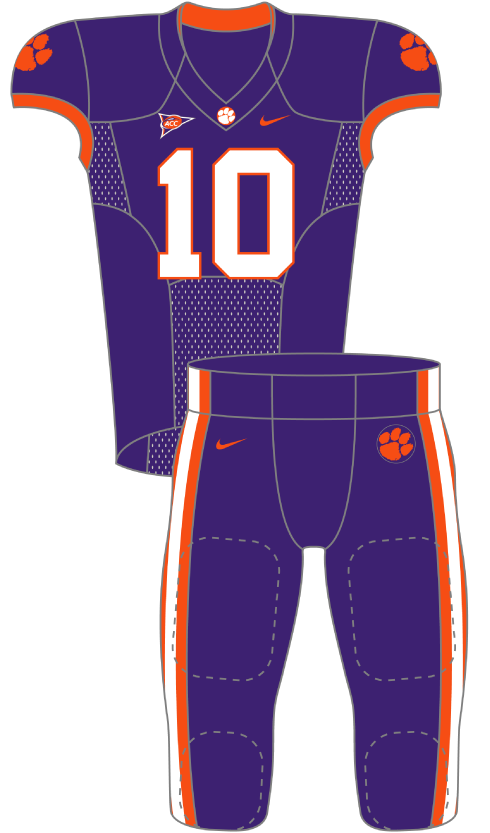 clemson 2010 purple