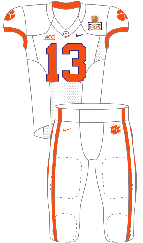 clemson 2013 White