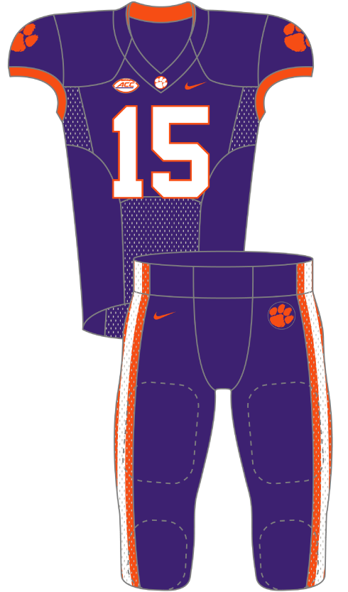 clemson 2015 Purple