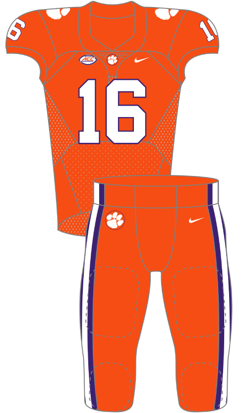 clemson 2016 Orange