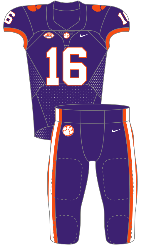 clemson 2016 Purple