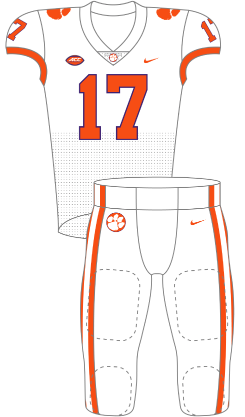 clemson 2017 White