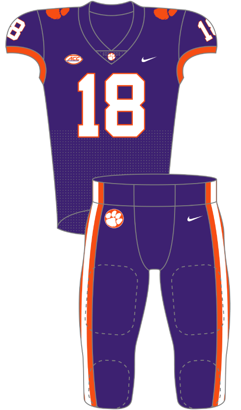 clemson 2018 Purple