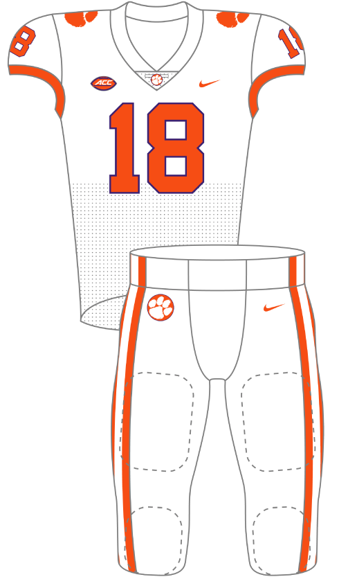 clemson 2018 White