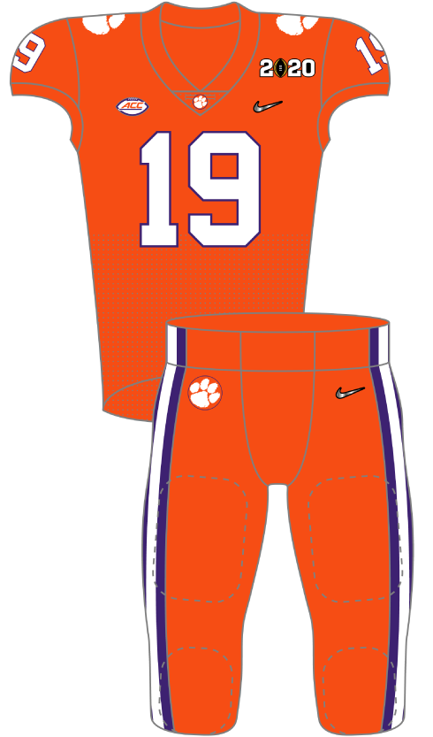 clemson 2019 Playoff Orange