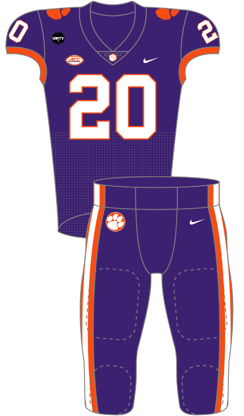 clemson 2020 Purple