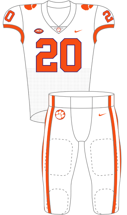 clemson 2020 White