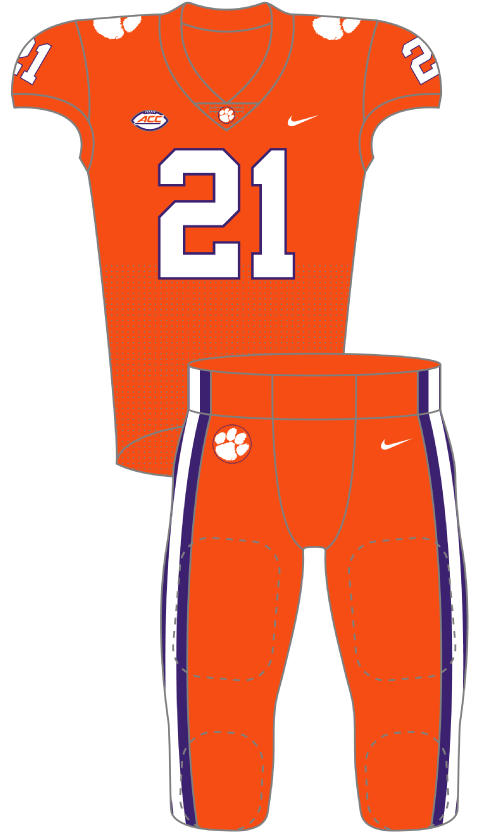 clemson 2021 Orange