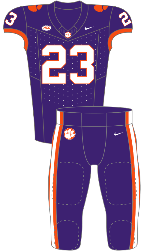 clemson 2023 Purple