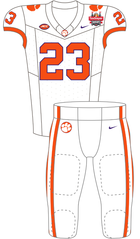 clemson 2023 White