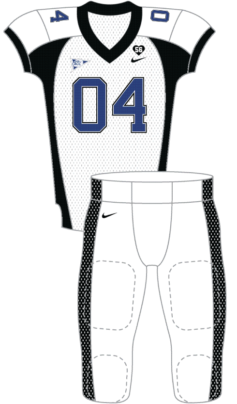 Duke 2004 White Uniform