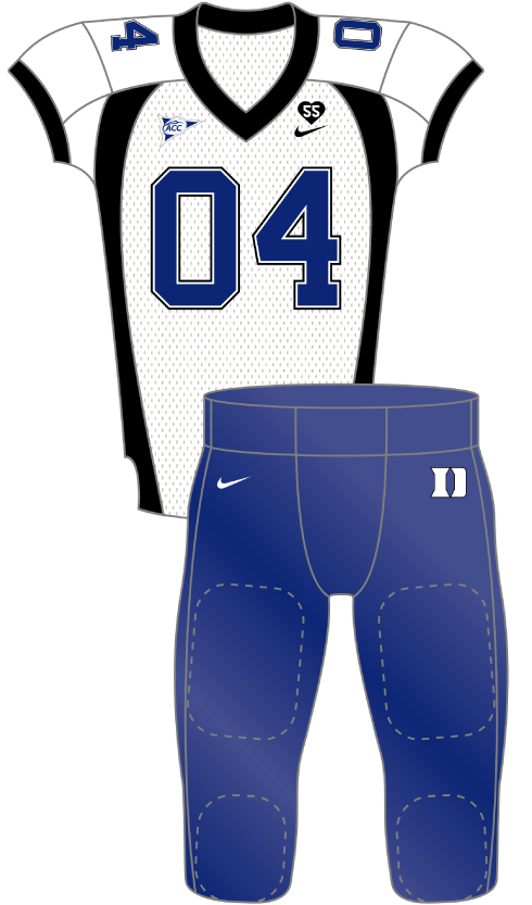 Duke 2004 White Uniform