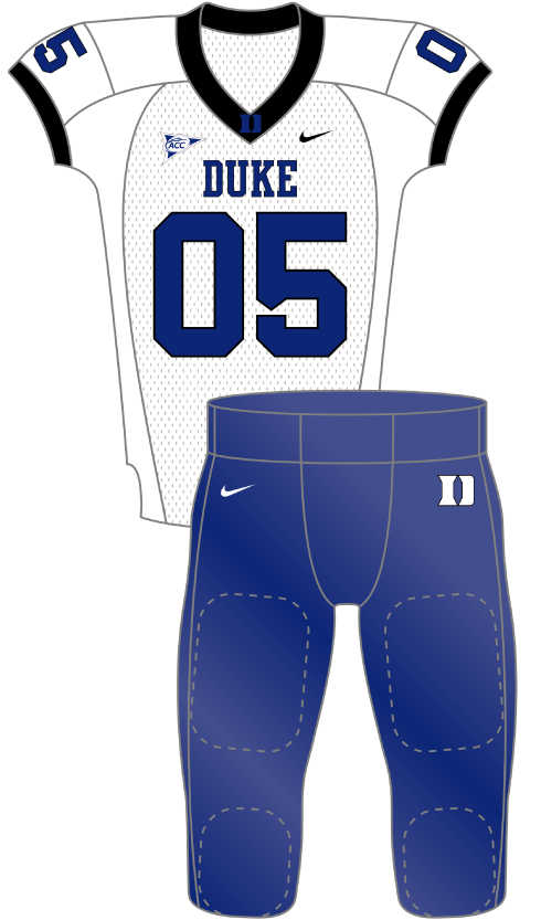 Duke 2005 White Uniform