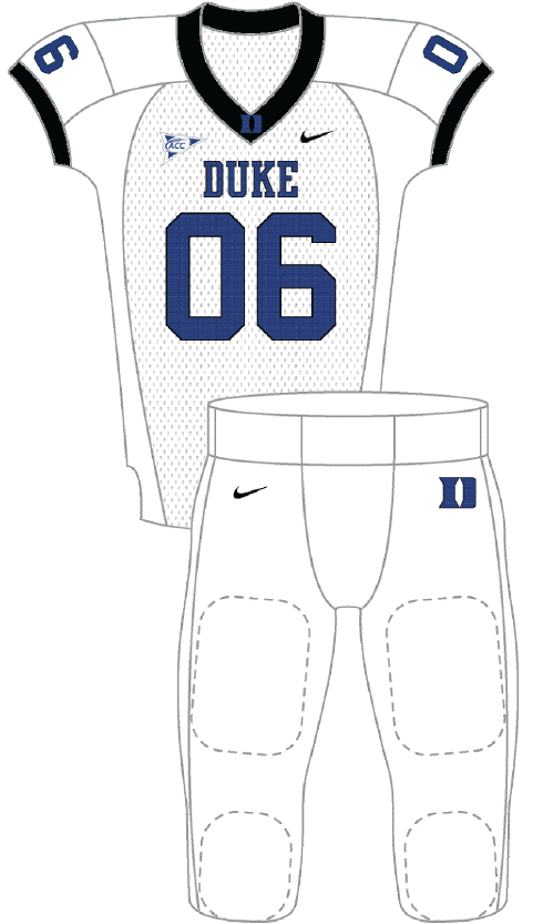 Duke 2006 White Uniform