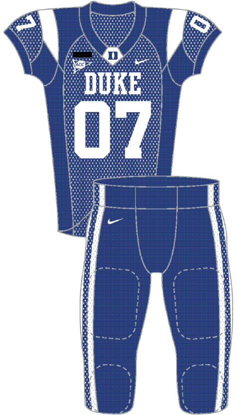 Duke 2007 Blue Uniform