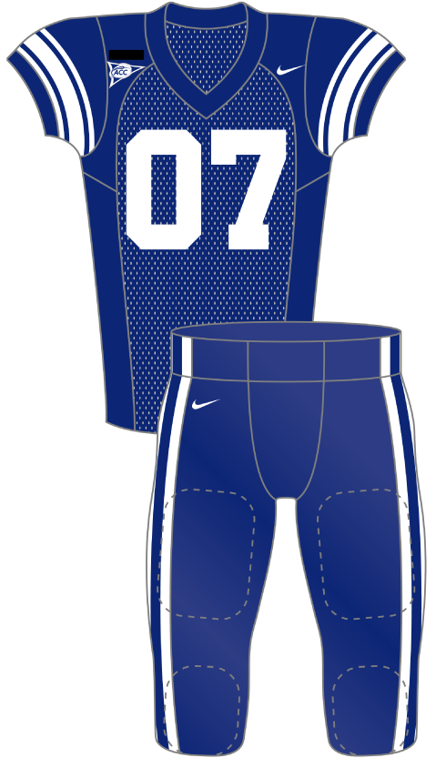 Duke 2007 Throwback Uniform