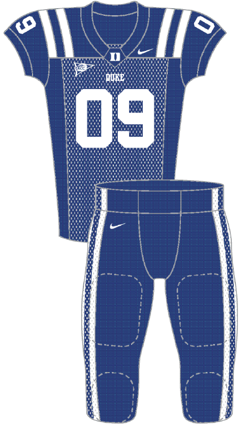 Duke 2009 Blue Uniform