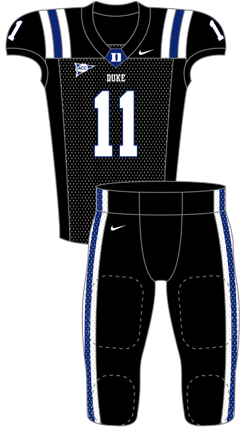 Duke 2011 Black Uniform