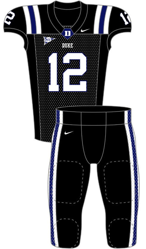 Duke 2012 Black Uniform