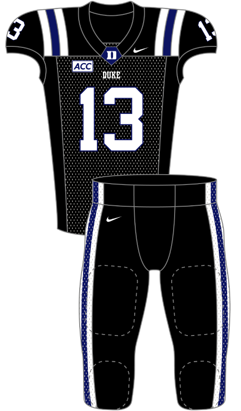 Duke 2013 Black Uniform