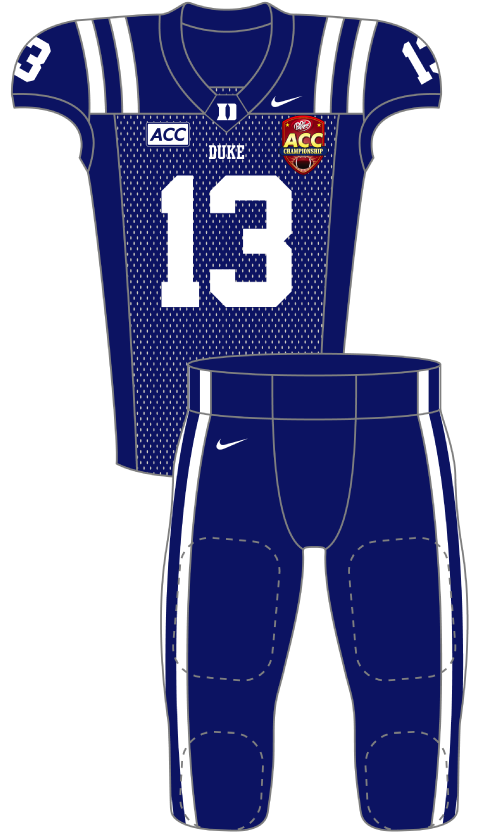 Duke 2013 Blue Uniform