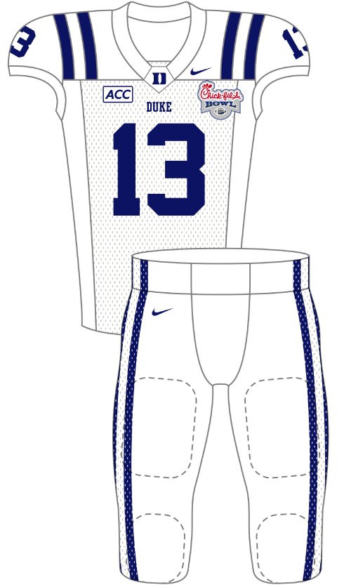 Duke 2013 White Uniform