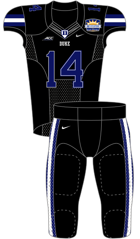 Duke 2014 Black Uniform