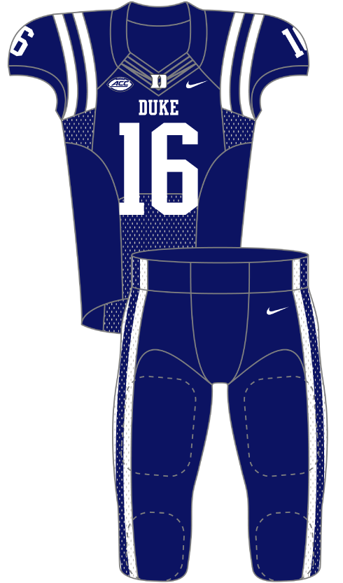 Duke 2016 Blue Uniform