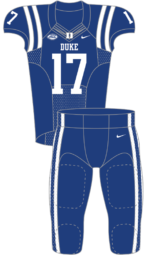 Duke 2017 Blue Uniform
