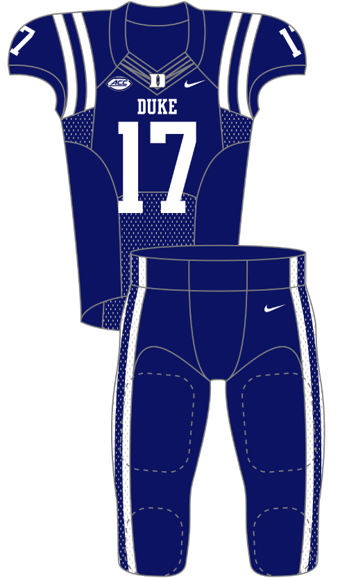 Duke 2017 Blue Uniform