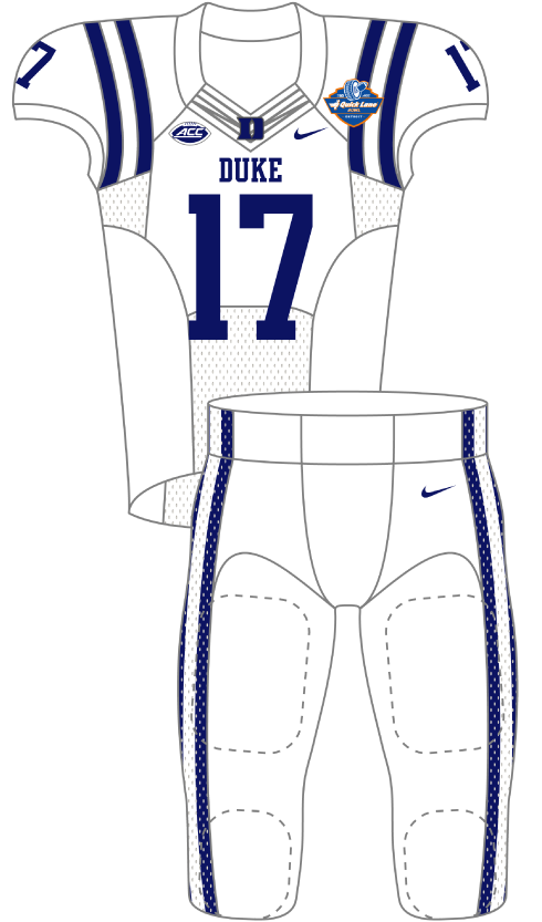 Duke 2017 White Uniform