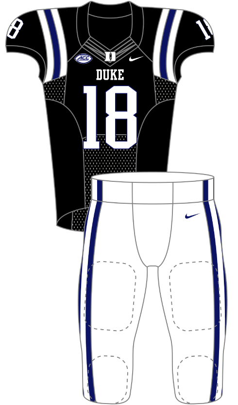 Duke 2018 Black Uniform