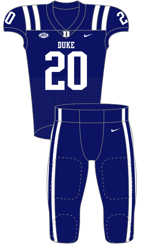 Duke 2020 Blue Uniform